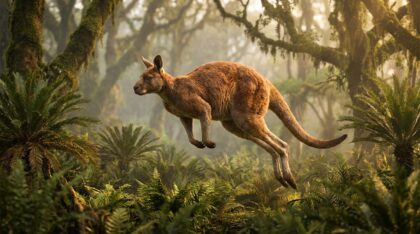 Giant kangaroos