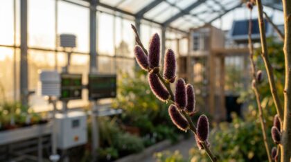Purple Catkins
