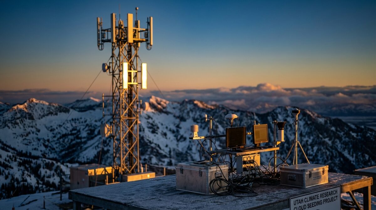 Did a Cloud-Seeding Startup Truly Boost Snowfall in Utah? cloud seeding startup