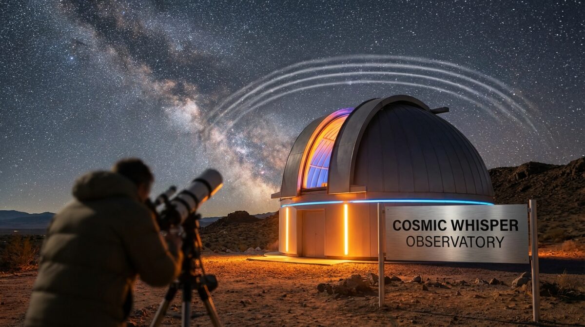 subtle cosmic whisper