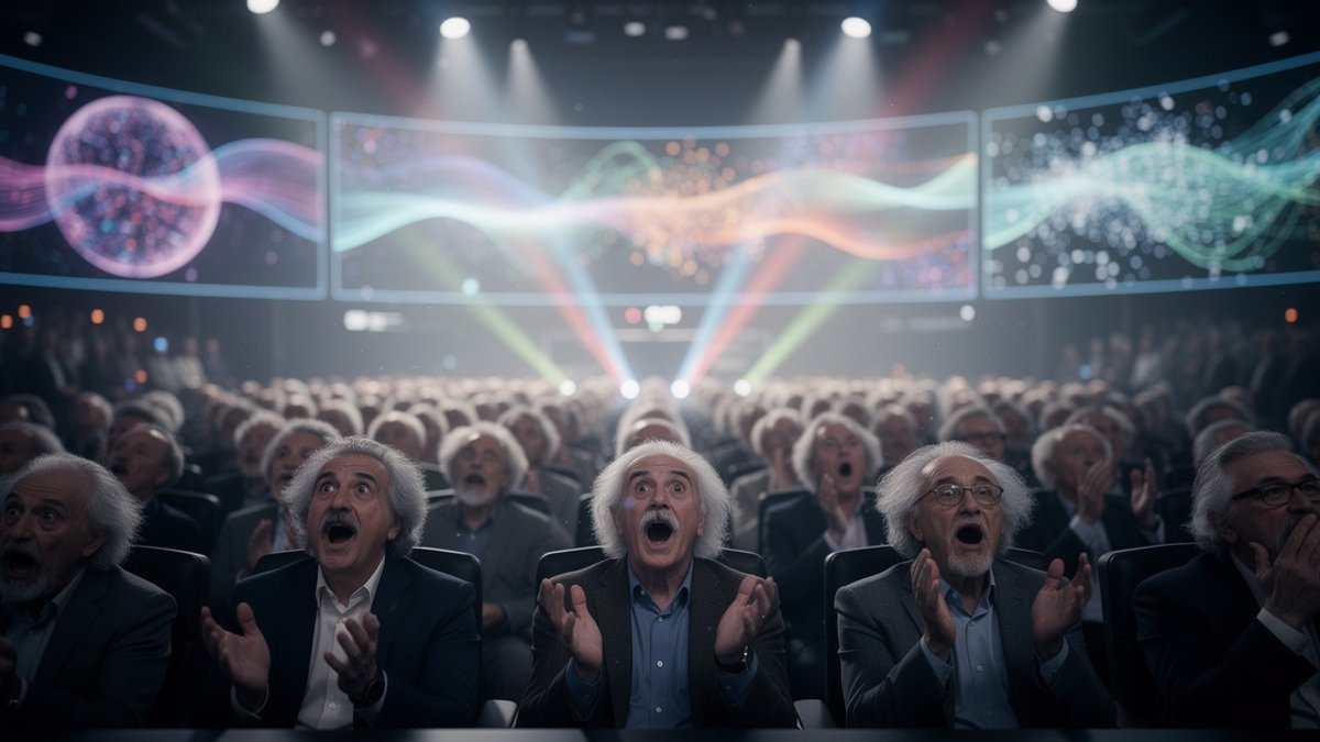 How Artificial Intelligence Transformed the World’s Largest Gathering of Physicists ai in physics conferences