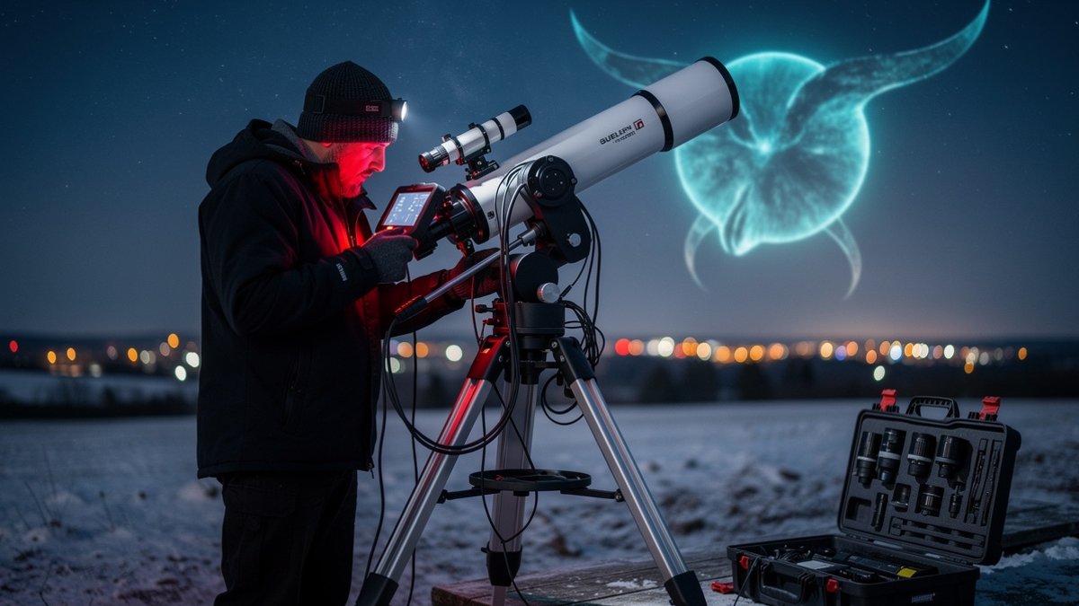 Astrophotographer Captures Stunning Image of Thor’s Helmet Nebula Emitting Light from 15,000 Light-Years Away thors helmet nebula