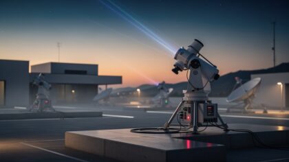 laser communications ground station