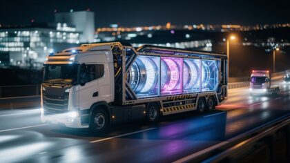 antimatter transport cern