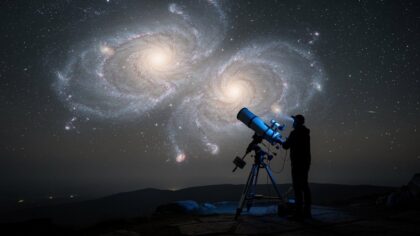 antennae galaxies collision