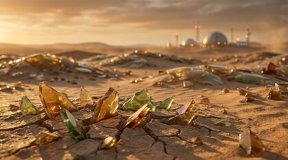 gigantic asteroid strike