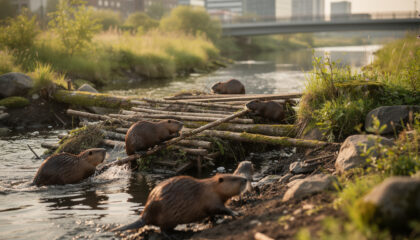 beavers carbon sequestration