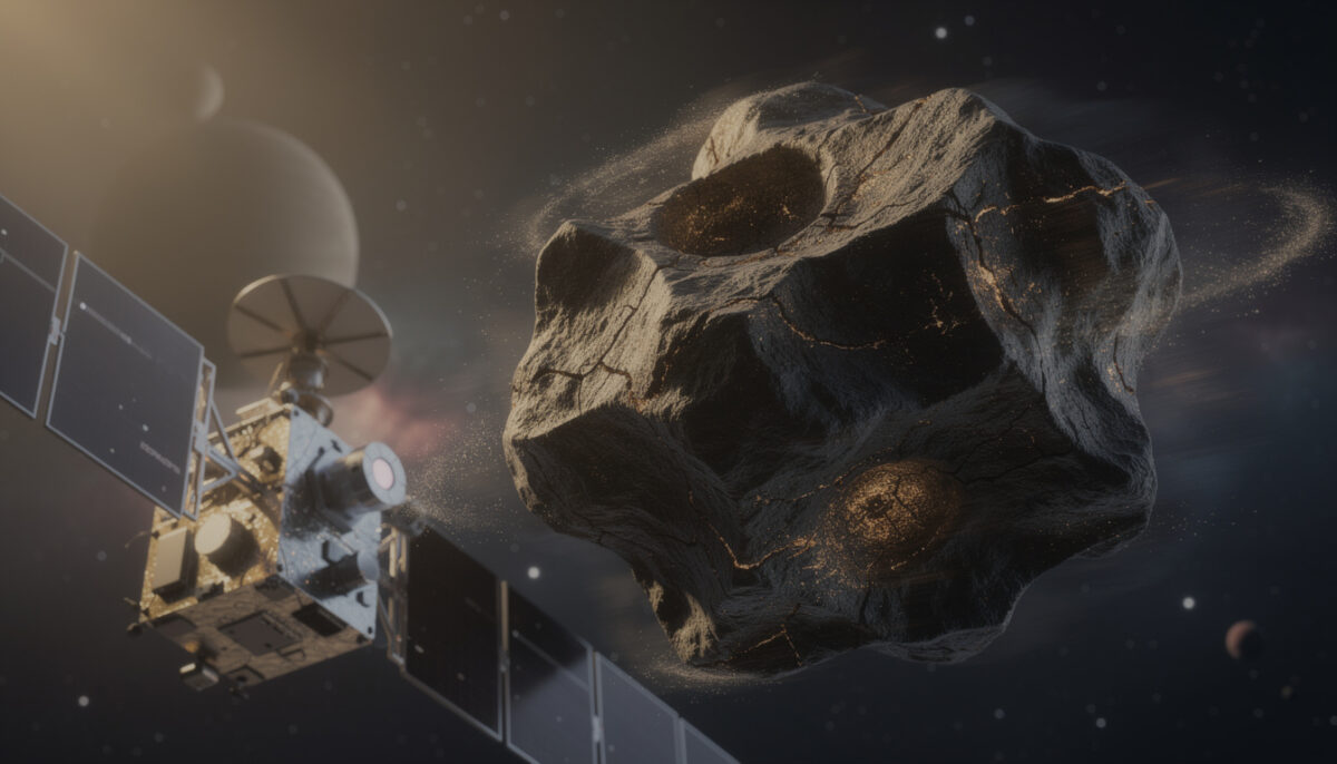 fast rotating asteroid