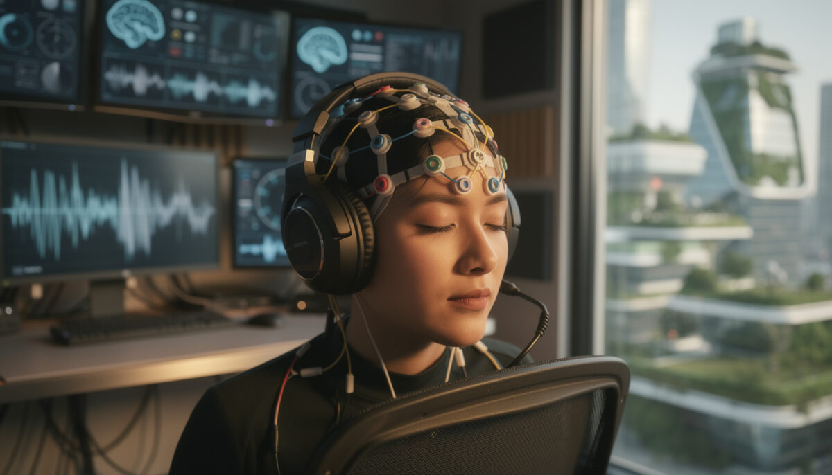 Why Closing Your Eyes to Hear Better Could Backfire closing eyes hearing