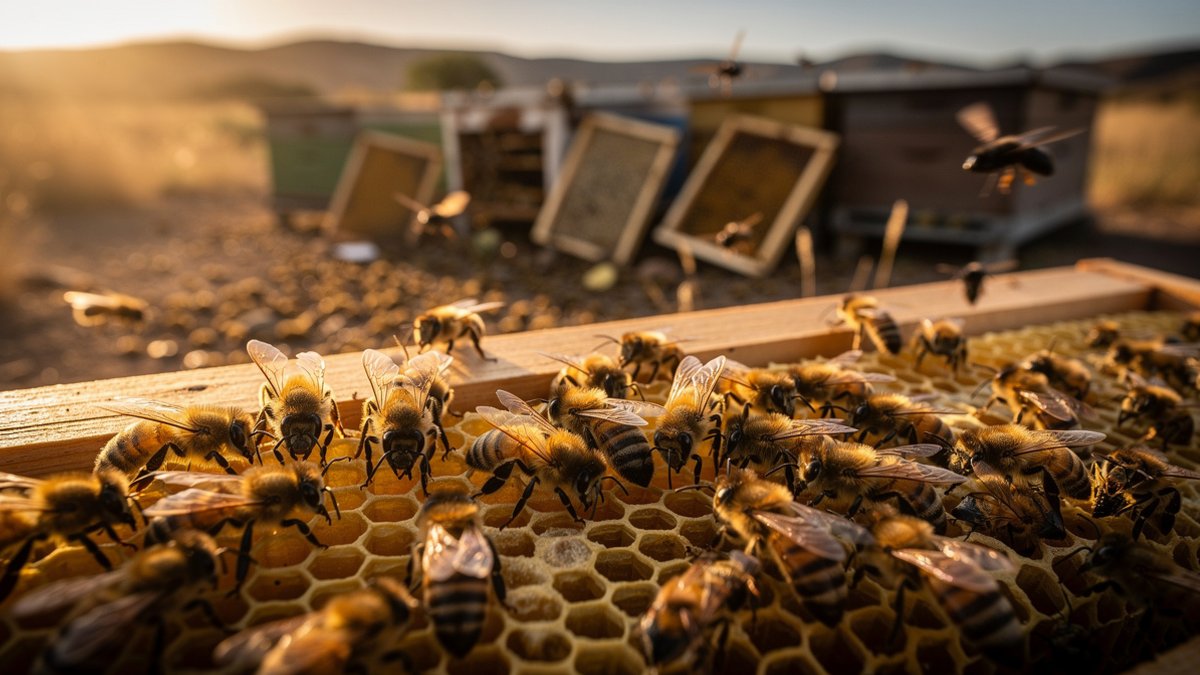 california bee colony survival