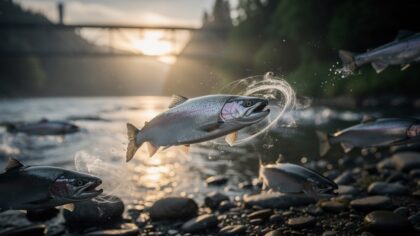 cocaine pollution salmon