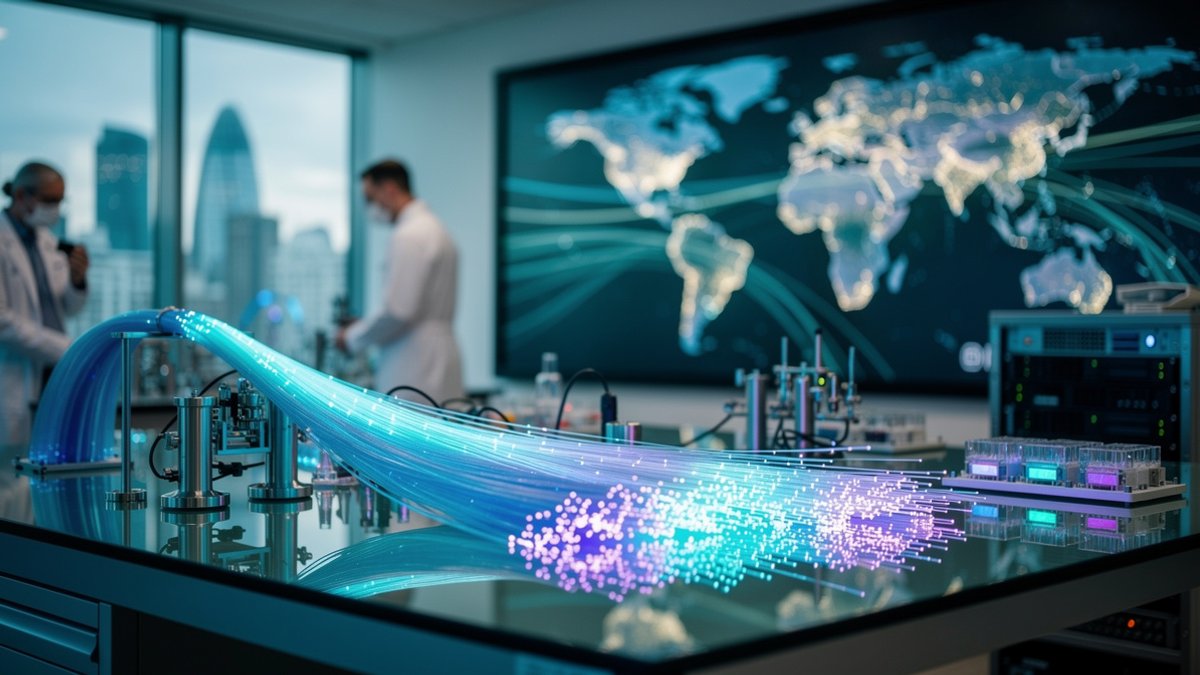 Groundbreaking Fiber Optic Breakthrough Enables Simultaneous Streaming of 50 Million Movies fiber optic data transmission