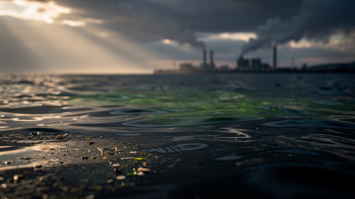 ocean darkening causes