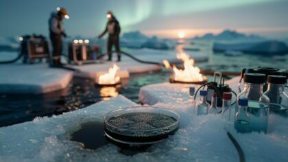 arctic oil spill cleanup