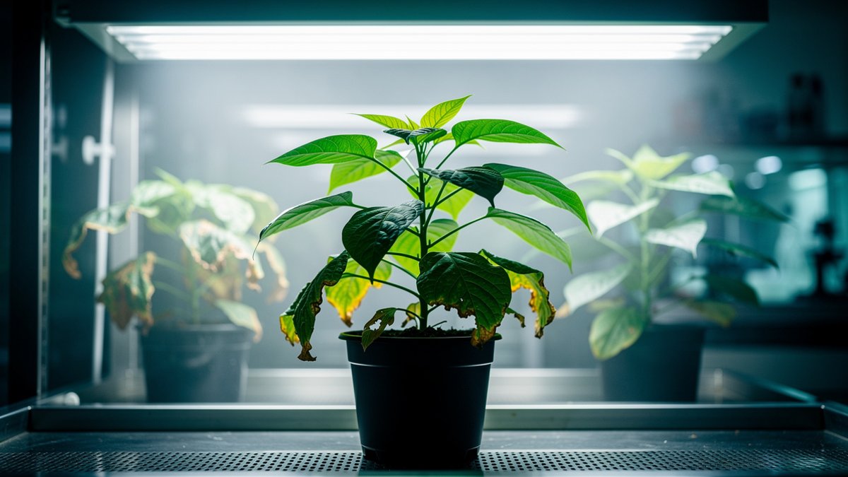 plant light stress