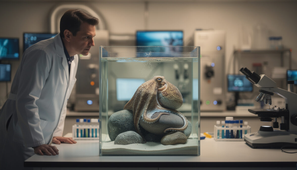 Male Octopuses Display a Preferred Arm for Mating Rituals octopus mating arm