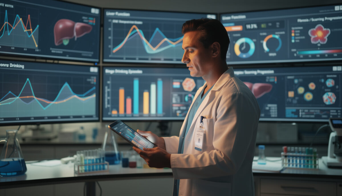 binge drinking liver scarring