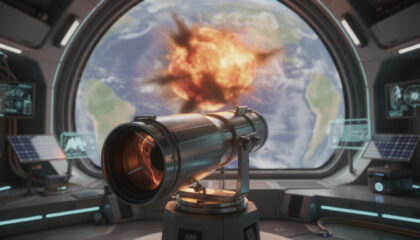 dirty fireball supernova