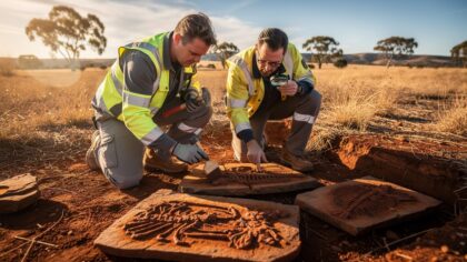 iron oxide fossils australia