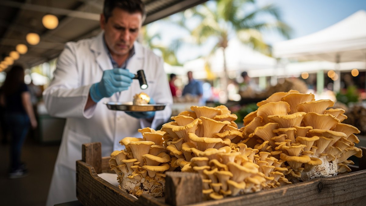 golden oyster mushroom safety