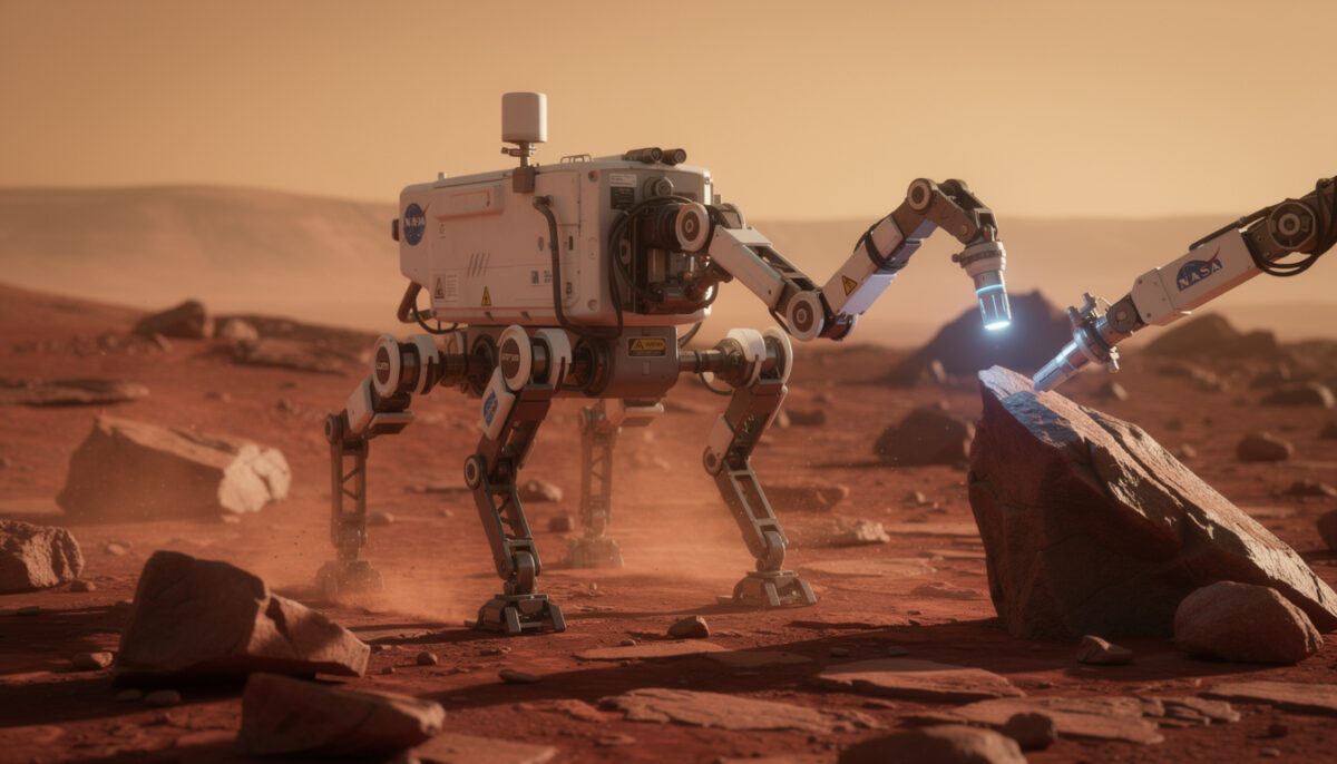 This Innovative Walking Robot May Revolutionize Our Quest for Life on Mars mars walking robot