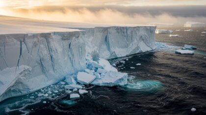 antarctica ice shelf melting