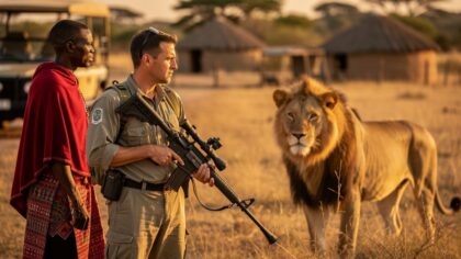 human lion conflict